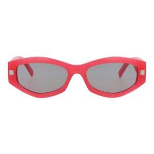 Givenchy Womens Cat Eye Fuchsia Fuchsia Smoke Fashion Designer Eyewear